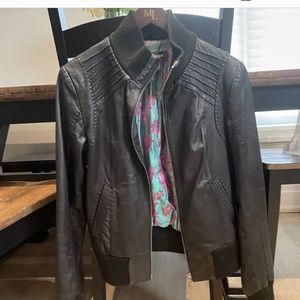 Y2K  Daniel leather bomber jacket in perfect condition